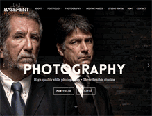 Tablet Screenshot of basementphoto.com